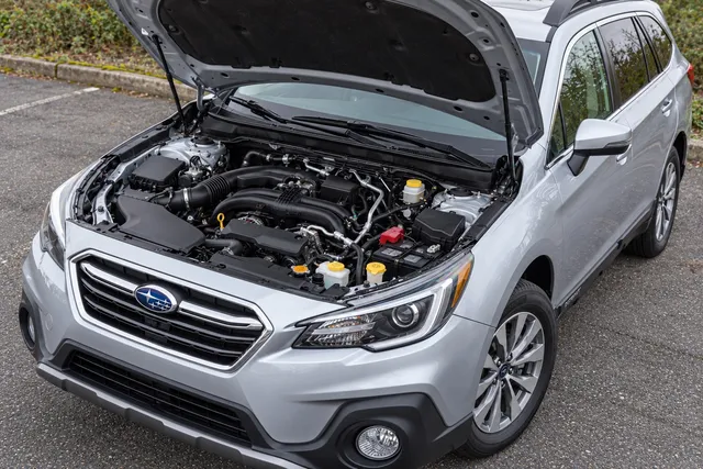 Engine compartment overview from the modern sample inspection report